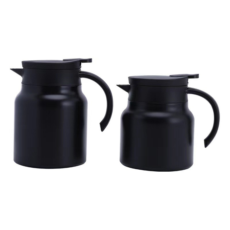 stainless steel  double walled Vacuum kettle with tea infuser