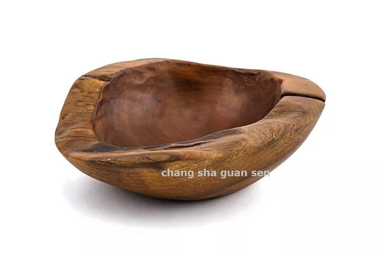 wholesale Luxury Romantic dough bowls  wooden dough bowls for candles   handmade in  wooden dough bowl for decora