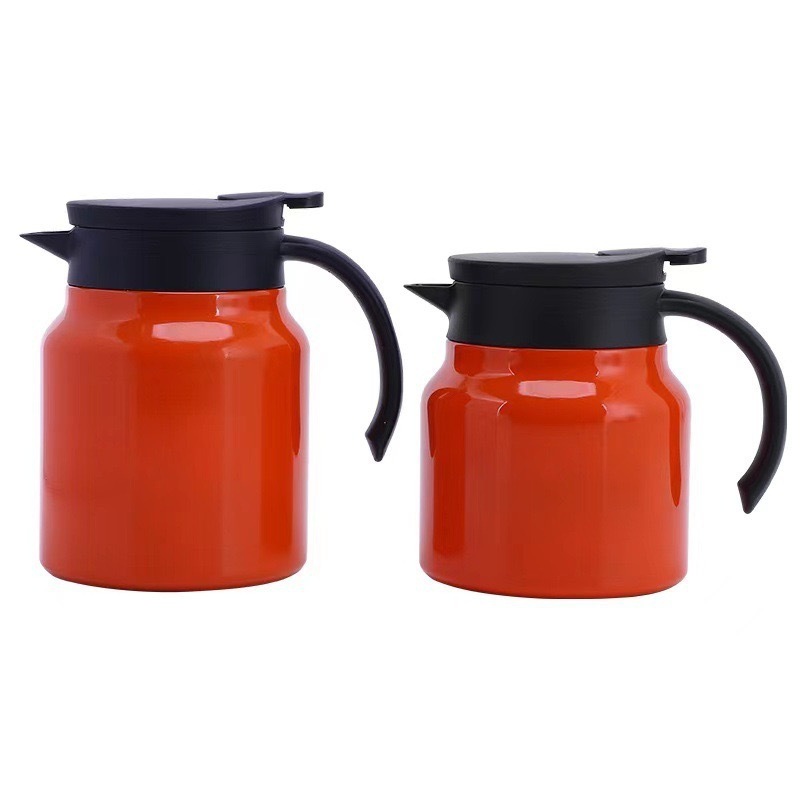 stainless steel  double walled Vacuum kettle with tea infuser