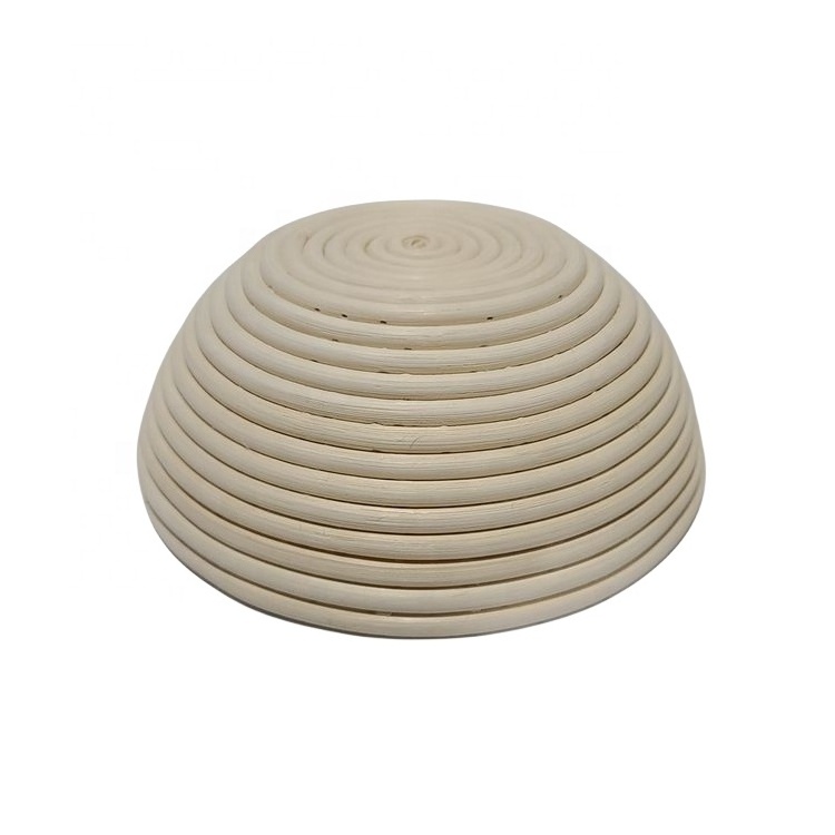 8 Inch  Round Natural Rattan Bread Proofing Basket woven proofing basket bread banneton rattan basket