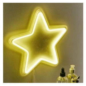 Star LED neon light interior decoration high quality  LED neon light