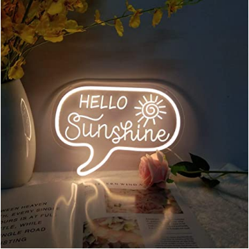 Hello Sunshine LED neon party decoration can be wholesale direct sale high-quality LED neon light