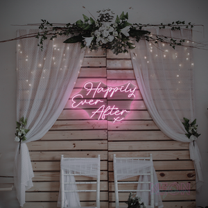 happily ever after x  sweet heart open led neon sign lights mountain tools china for business shop