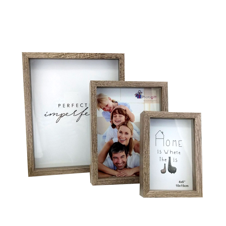 High Quality Custom Picture Photo Frame Wood Shadow Box Picture Frames Wholesale