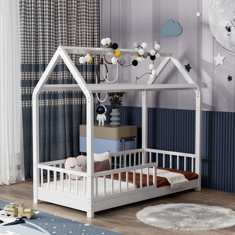 Chinese Factory Direct Selling Wooden House Kids Bed Children Bed