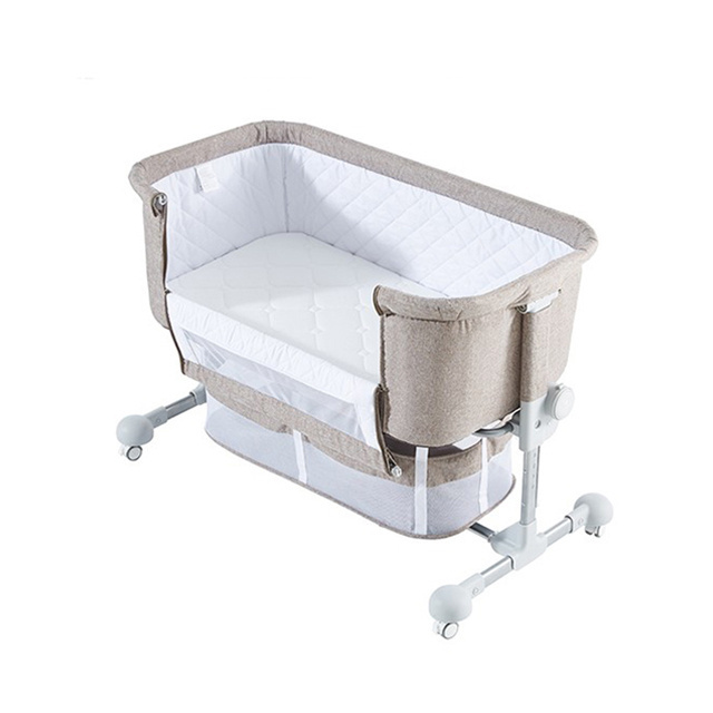 Cradle Baby Newborn Baby Cradle Foldable Swing Bed Bassinet Baby Sleep Bed With Mosquito Net