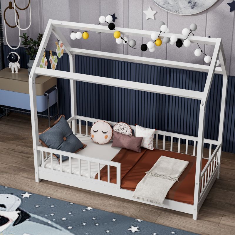 Chinese Factory Direct Selling Wooden House Kids Bed Children Bed