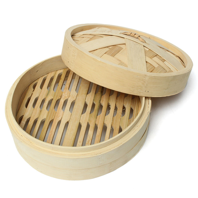 High quality wholesale bamboo gas rice india momo commercial dim sum steamer