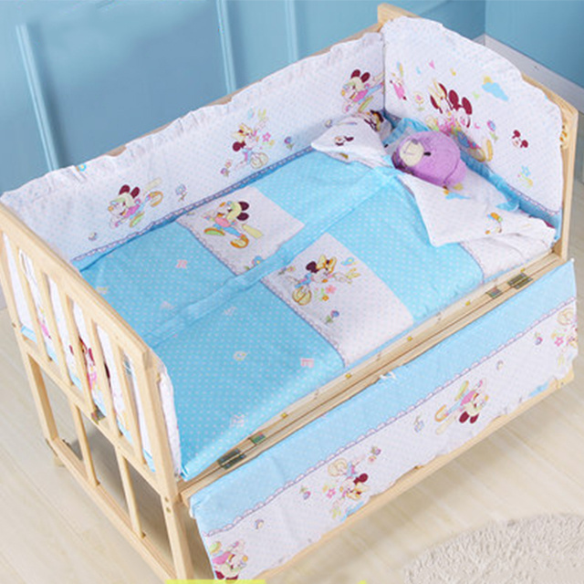 Adorable 102*60cm infant bed for baby/Mosquito Net baby cradle swing wood