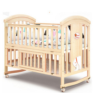 Camas Manufacturers Design Swing Baby Bed Wood Bed Frame Solid Wood