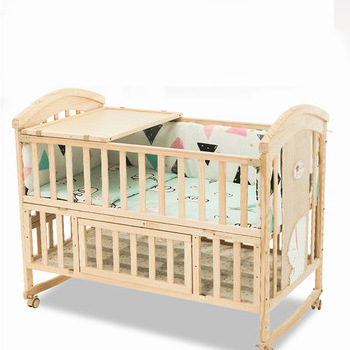 Camas Manufacturers Design Swing Baby Bed Wood Bed Frame Solid Wood