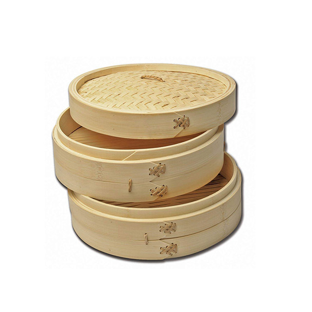 High quality wholesale bamboo gas rice india momo commercial dim sum steamer