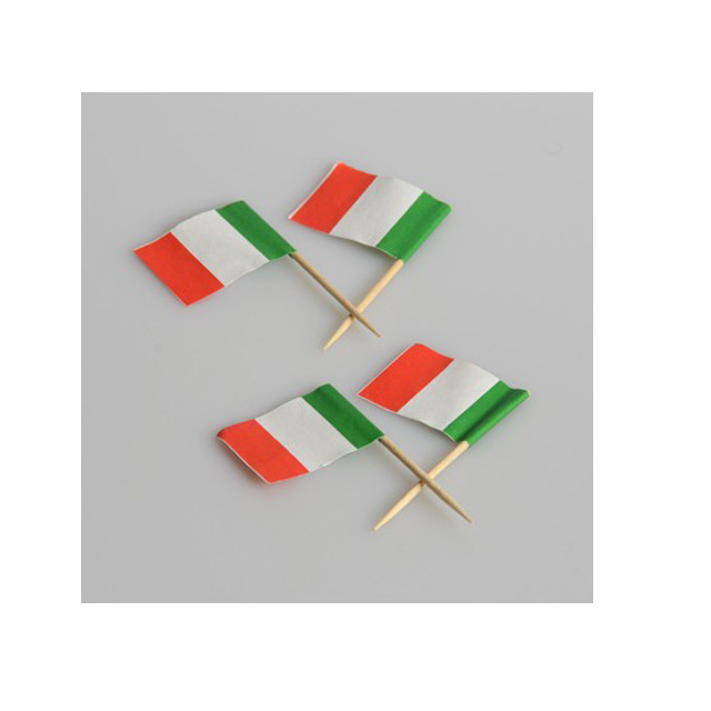 Food picks cocktail toothpicks will all national flags