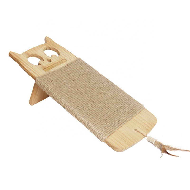 Wooden Wall Mounted Cats Scratching Post for Adult Cat Kittens Pet Wall platform Furniture Shelf Household Cat Scratching Pad