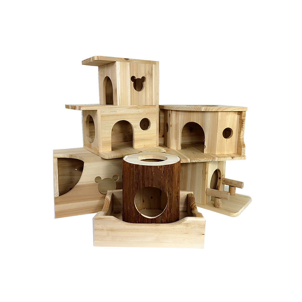 wooden nest box wholesale totoro squirrel summer rest cage wooden squirrel house wooden hedgehog house