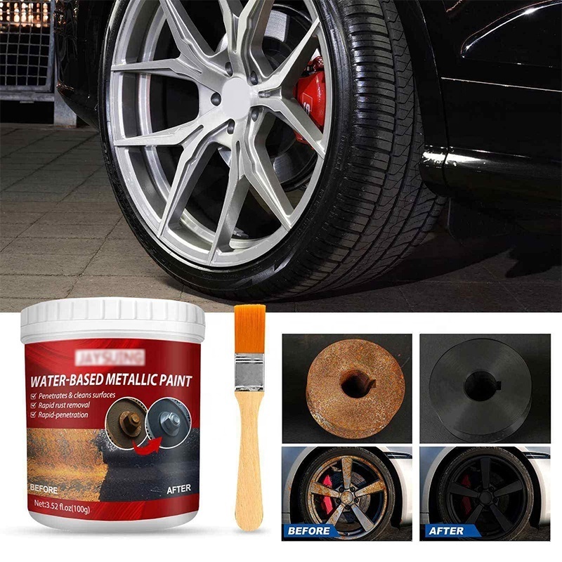 Long lasting maintenance inhibitor deruster water-Based metallic paint anti-rust primer metal surface rust remover derusting