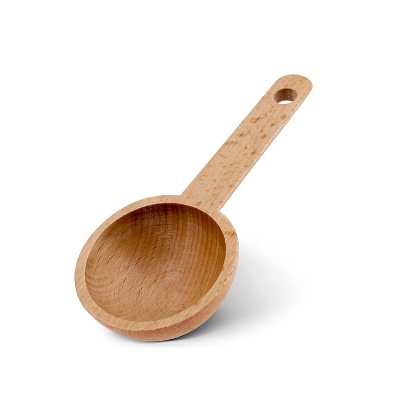 Wooden Coffee Spoon in Beech Home Kitchen Accessories Wood Coffee Scoop