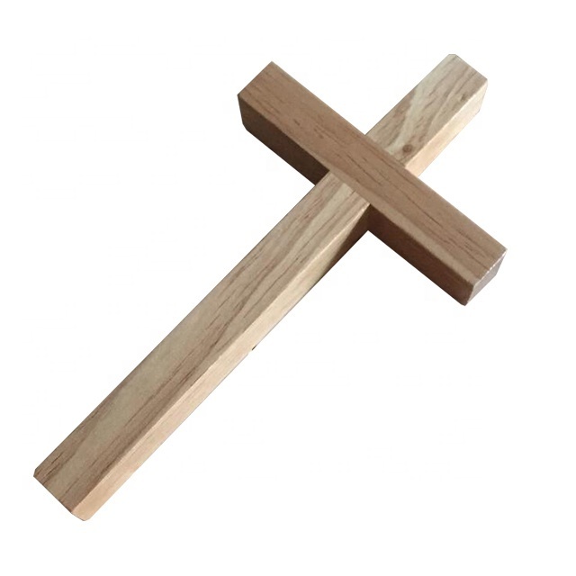 Custom stain color large antique wooden  carving cross