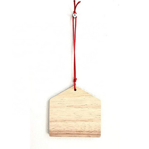 Wholesale Custom Design Blank Wood Hanging Board Wooden Sign Japanese Ema Wishing Wood Hanging Plaque