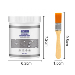 30 100 300 500g Transparent Waterproof Glue Coating Toilet Exterior Wall Roof Leakproof Waterproof Agent Waterproof Coating