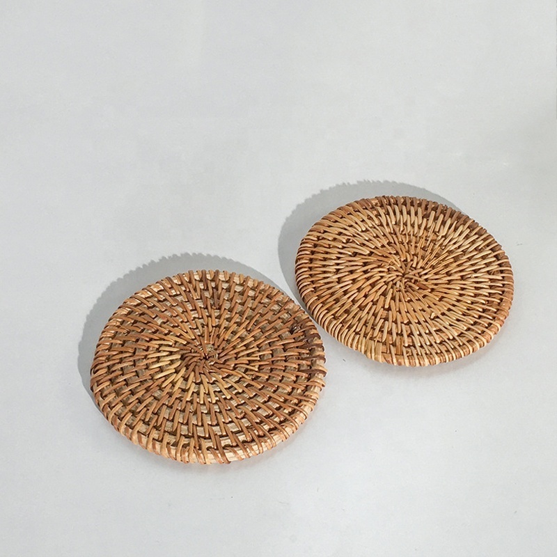 Placemat Home Decoration Wicker Bamboo Placemat Rattan Charger Plats for Home Restaurant Bamboo Placemat