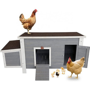 Weatherproof Outdoor Chicken Coop with Nesting Box Weatherproof Poultry Cage Chicken Coop