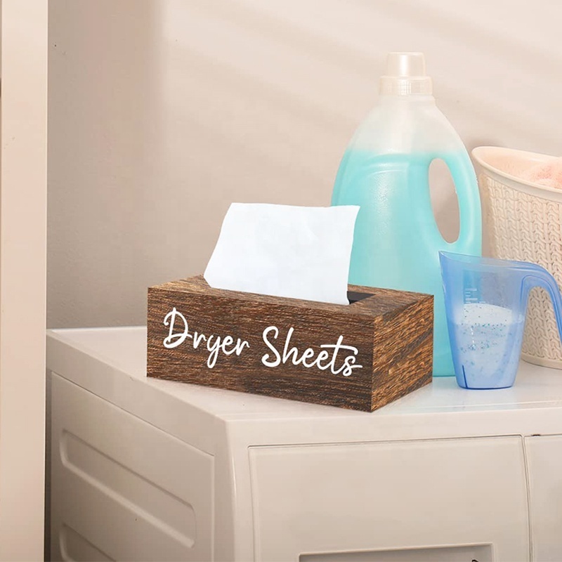 Dryer Sheet Dispenser for Laundry Room Decor Dryer Sheet Holder