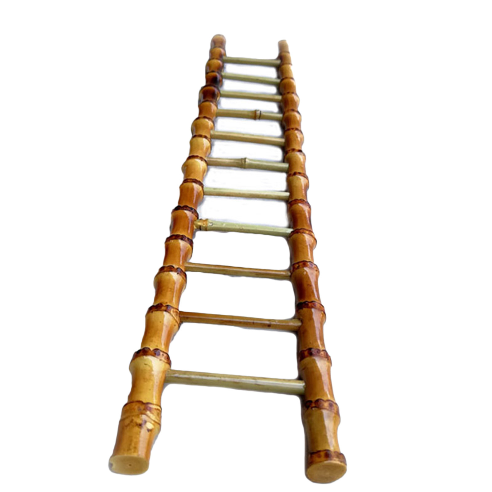 Natural Bamboo Ladders Brown Insulation Ladders Electrician Ladder For Construction With Custom Size High Quality From India