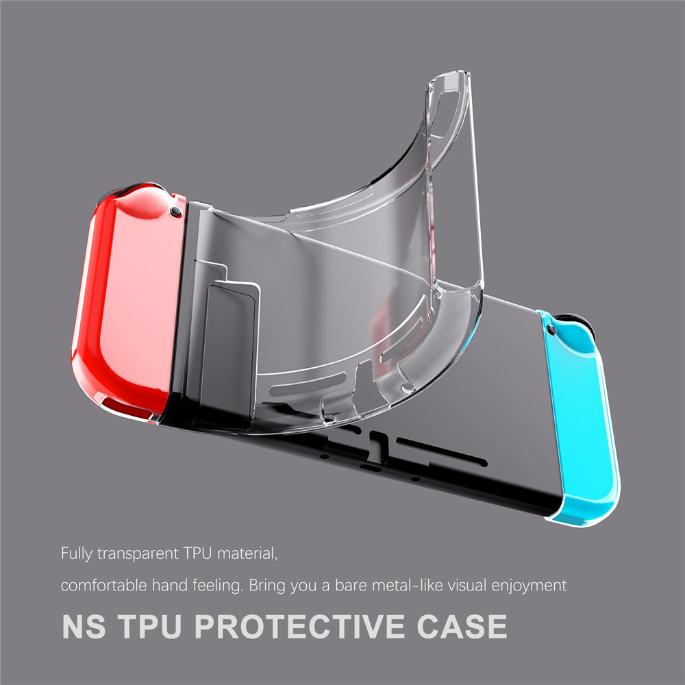 for Nintendo Switch TPU case Ultra Slim Soft Cover Skin Shock-Proof Anti-Scratch Protective Clear Case for Nintendo Switch