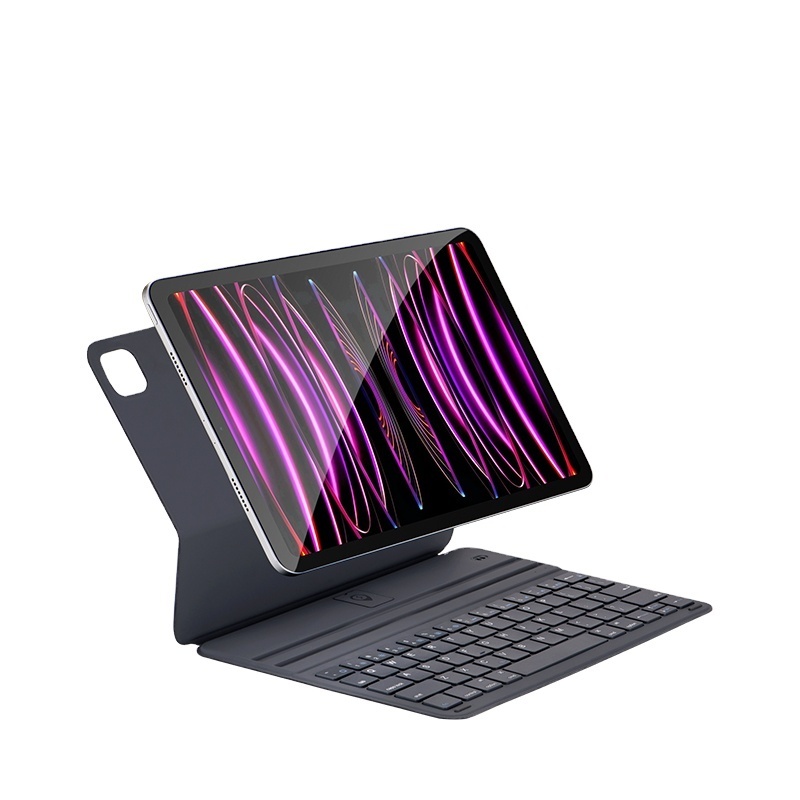 Wireless Mini Tablet Keyboard For iPad Keyboard Folio Magnetic Support Keyboard Protective Case