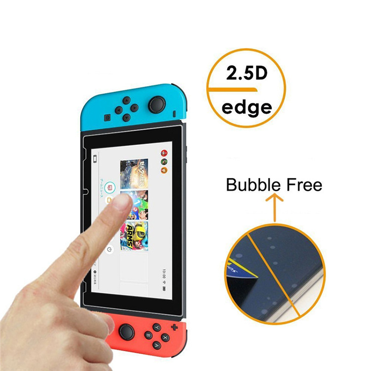 Package High Transparent Glass Film 2.5d Screen Protector For Nintendo Switch Lite tempered glass For For Nintendo Switch OLED