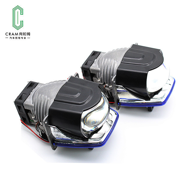 Intelligent dimming new product 8000K i8 bi led projector For headlight upgrade