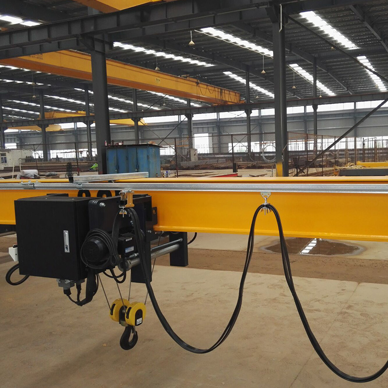 steel bar warehouse single girder overhead crane 20 ton