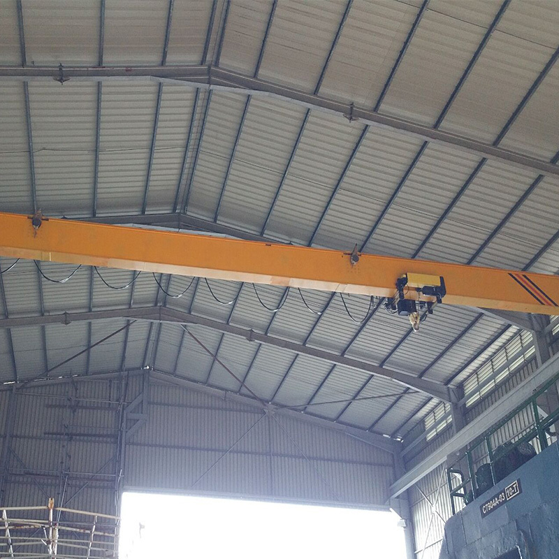 steel bar warehouse single girder overhead crane 20 ton