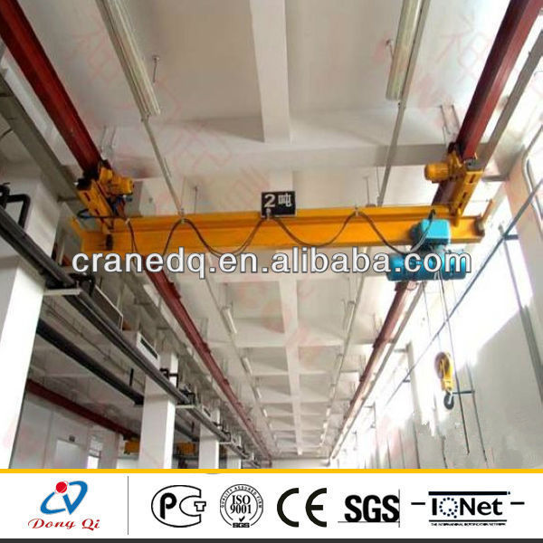 I beam traveling single girder underhung bridge crane