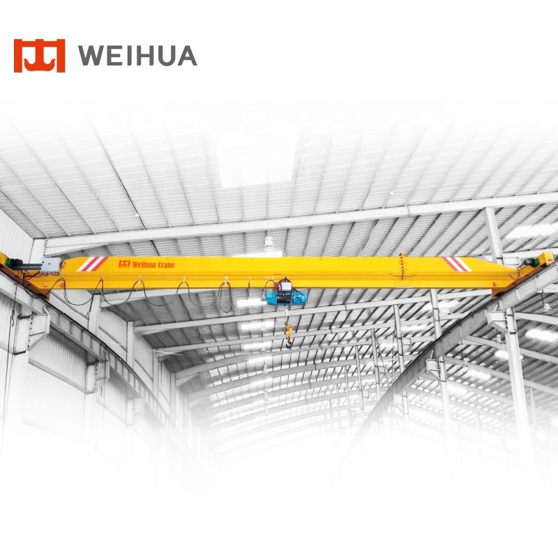 Weihua Factory Direct Supplier Single Girder 10t Hoist Trolley Overhead Traveling Bridge Crane