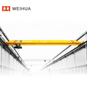 Weihua Factory Direct Supplier Single Girder 10t Hoist Trolley Overhead Traveling Bridge Crane