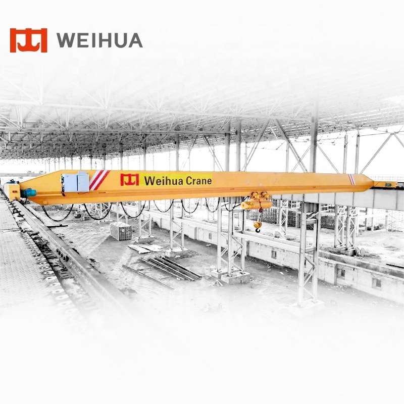 Weihua Factory Direct Supplier Single Girder 10t Hoist Trolley Overhead Traveling Bridge Crane