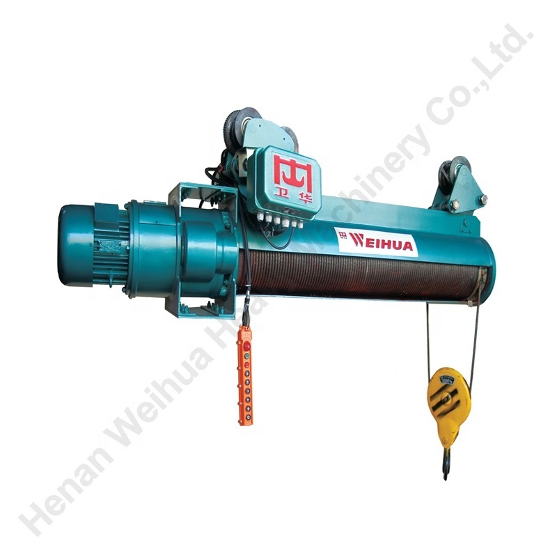 WEIHUA Electric Three Phase Construction Concrete Wire Rope Hoist Lift Machine 3 ton 5 ton 10 ton 16 ton