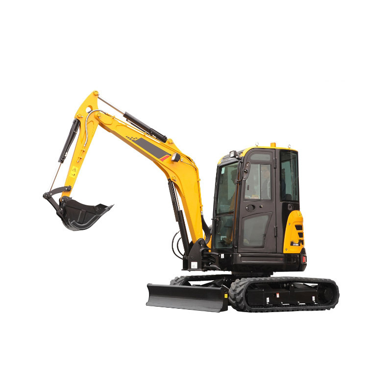 Chinese Sanyi 2.5Ton SY26U Crawler Digger Mini Excavator with Swing Boom