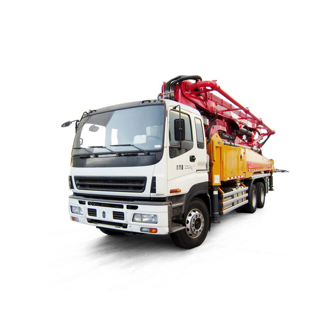 Chinese Top Brand Mobile Concrete Pump Machine HB43K 43m Concrete Pump Truck  for Sale