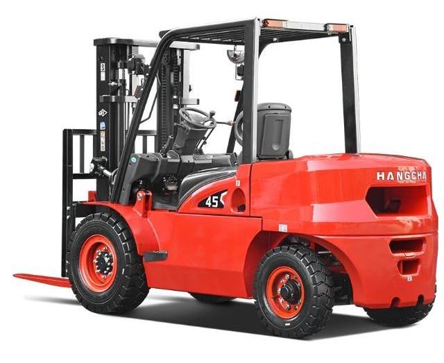 China top brand X Series Diesel / Gasoline / LPG Counterbalanced Forklift Trucks 4ton 5ton high quality products