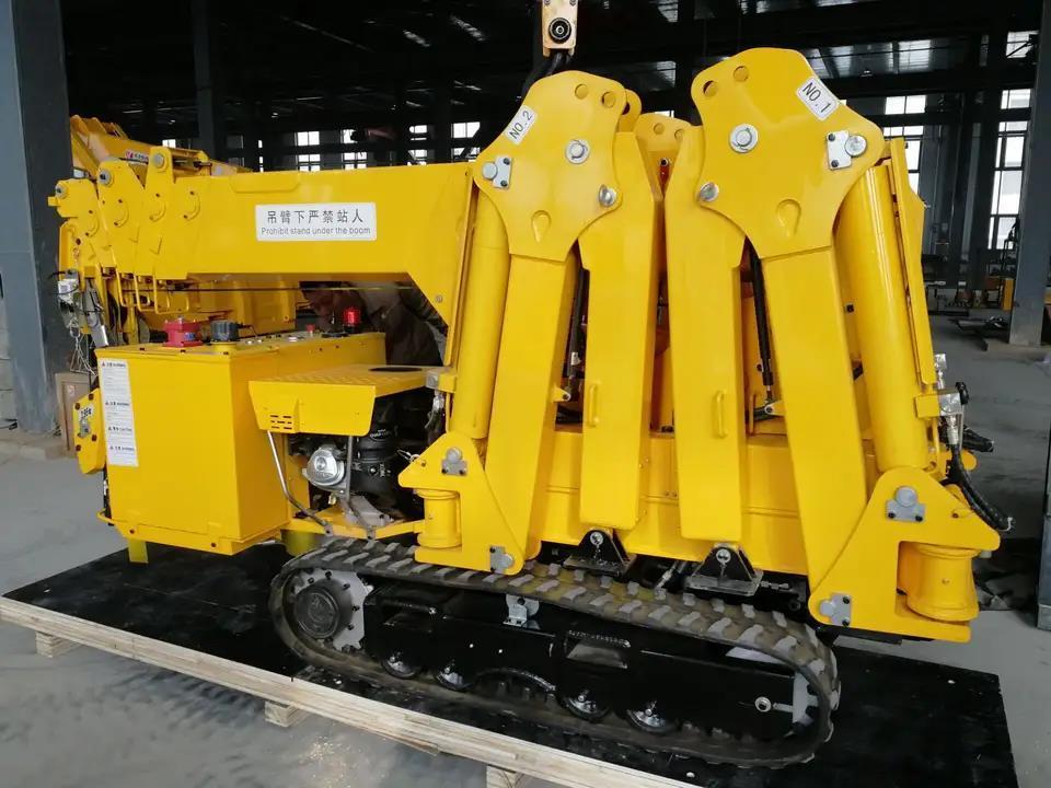 Telescopic Crane China Low Price 3Ton Small Spider Crane KB3.0 in Sale