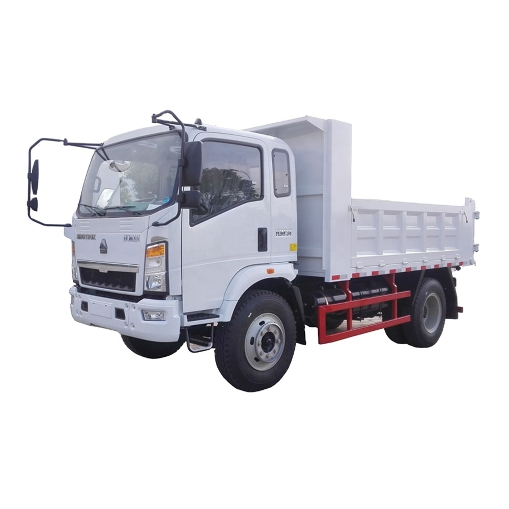 SINOTRUK HOMAN 6 Tires 2 tons- 10 tons MINI Light dump tipper truck Small Truck