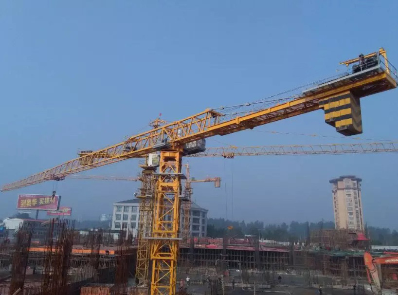 Chinese Top Brand Supplier 6ton Construction Material Handing Equipment Tower Crane QTZ80CQ(5610Y-6)