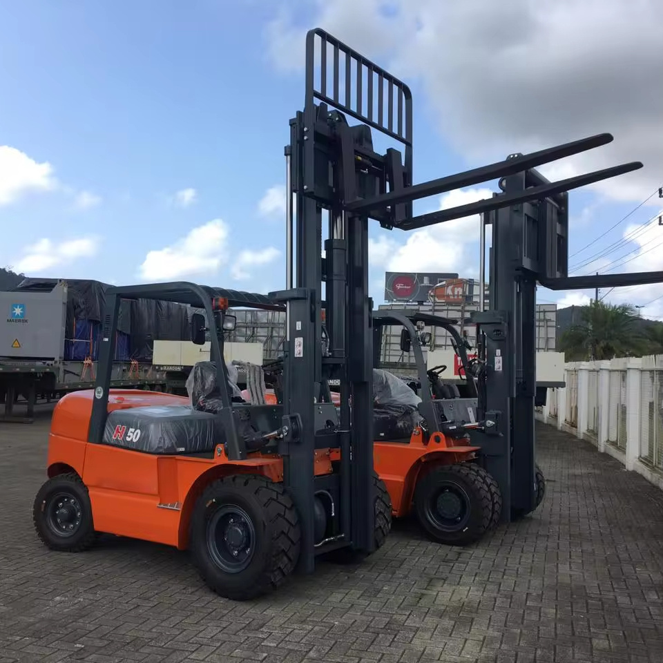 Hot Sale Brand CPCD50 5Ton Diesel Forklift Auction With Clip In Pakistan