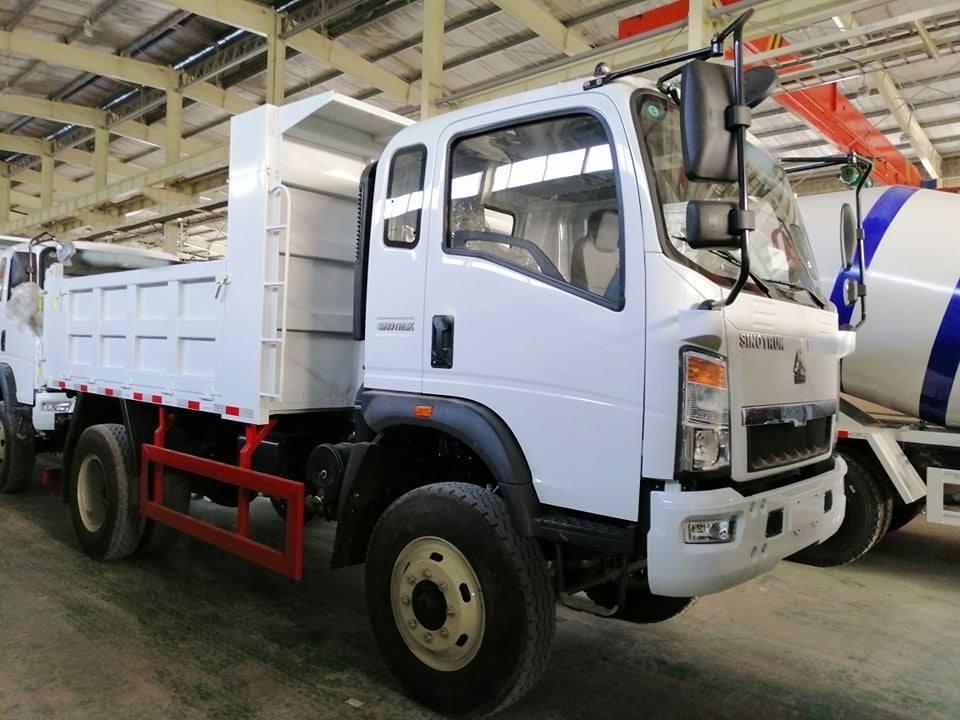 SINOTRUK HOMAN 6 Tires 2 tons- 10 tons MINI Light dump tipper truck Small Truck