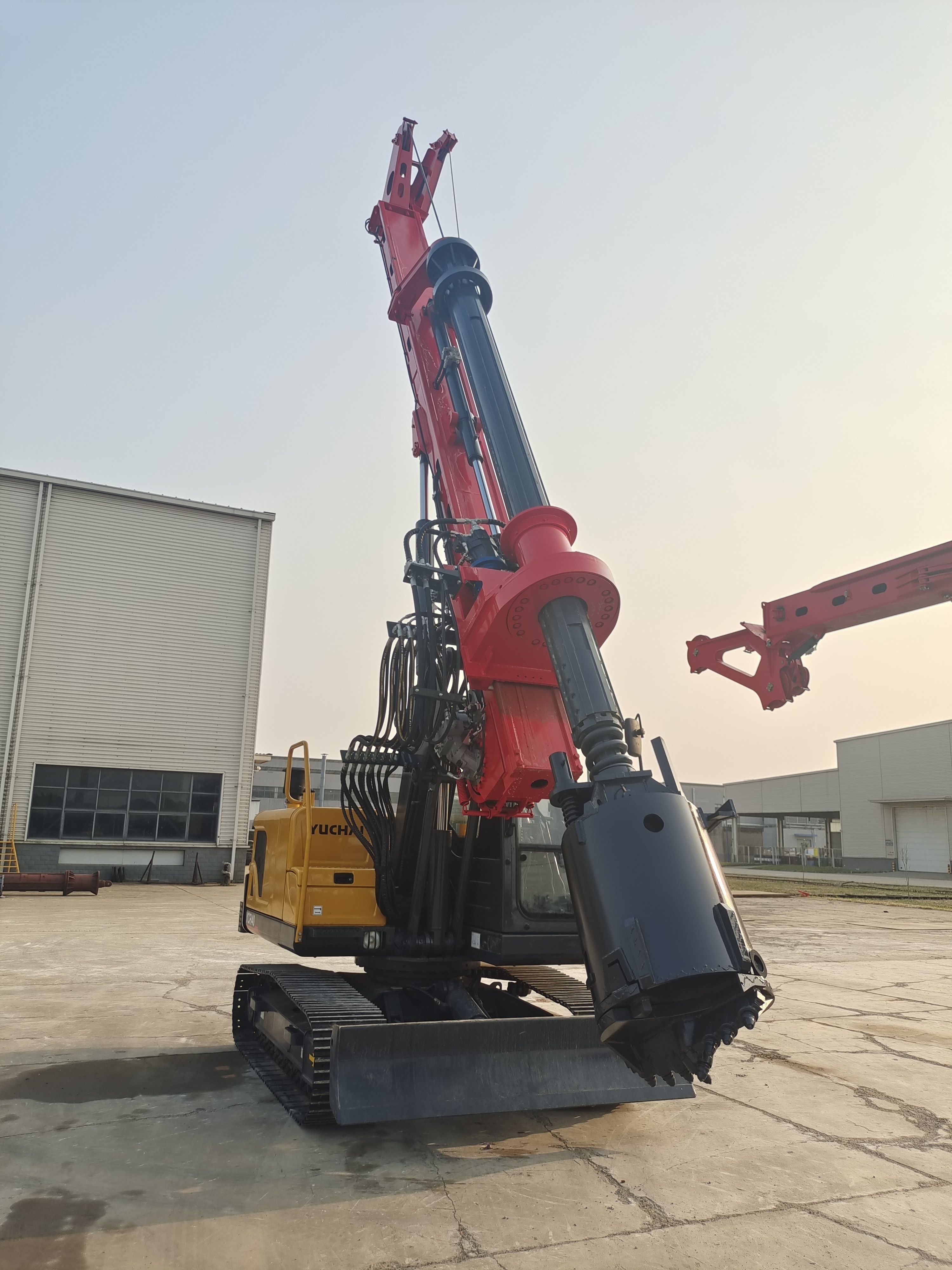 Yuchai Brand YCR-120 35Ton Hydraulic Rotary Drilling Rig Low Price For Sale