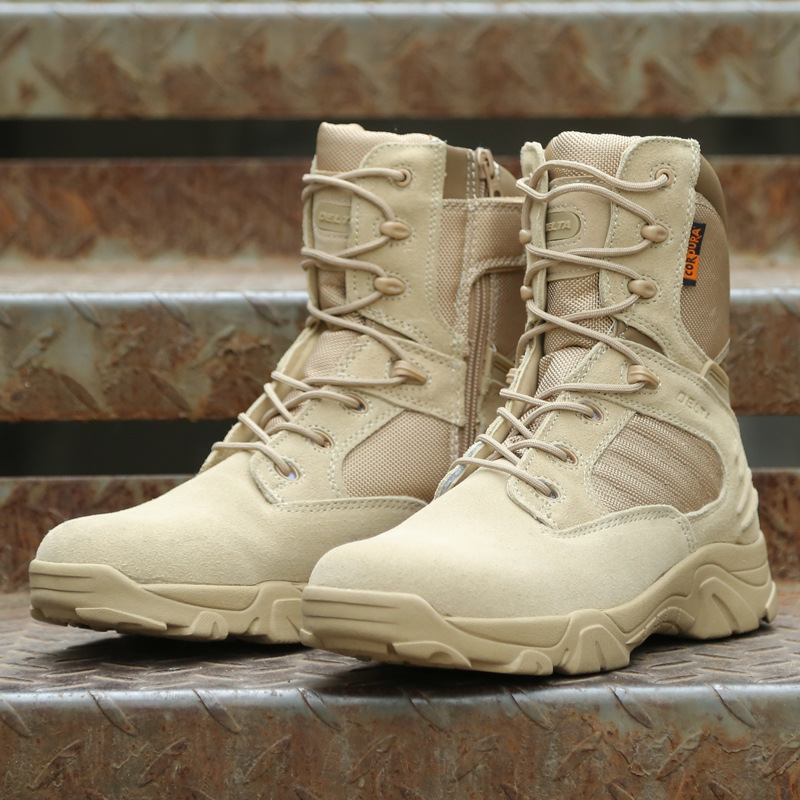 Outdoor combat Boot High Quality  unisex tactical boots wholesale men safety boots