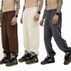 Heavyweight Men And Women General Sweatpants Wholesale Custom Logo Printed Pants High Quality Men's Loose Sweatpants